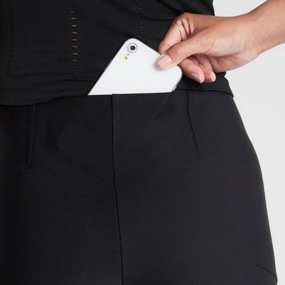 Athleta Interstellar Tights size 4 Black - Picture 3 of 6
